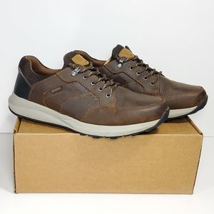 Nunn Bush Men's Excursion Waterproof Moccasin Oxford Lace Up with Kore Comfort